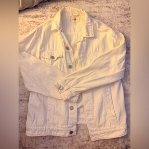 H&M Off-White Denim Jacket
